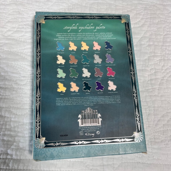 Limited Edition Sephora Disney Ariel Storylook Palette in Original Packaging - Picture 3 of 4